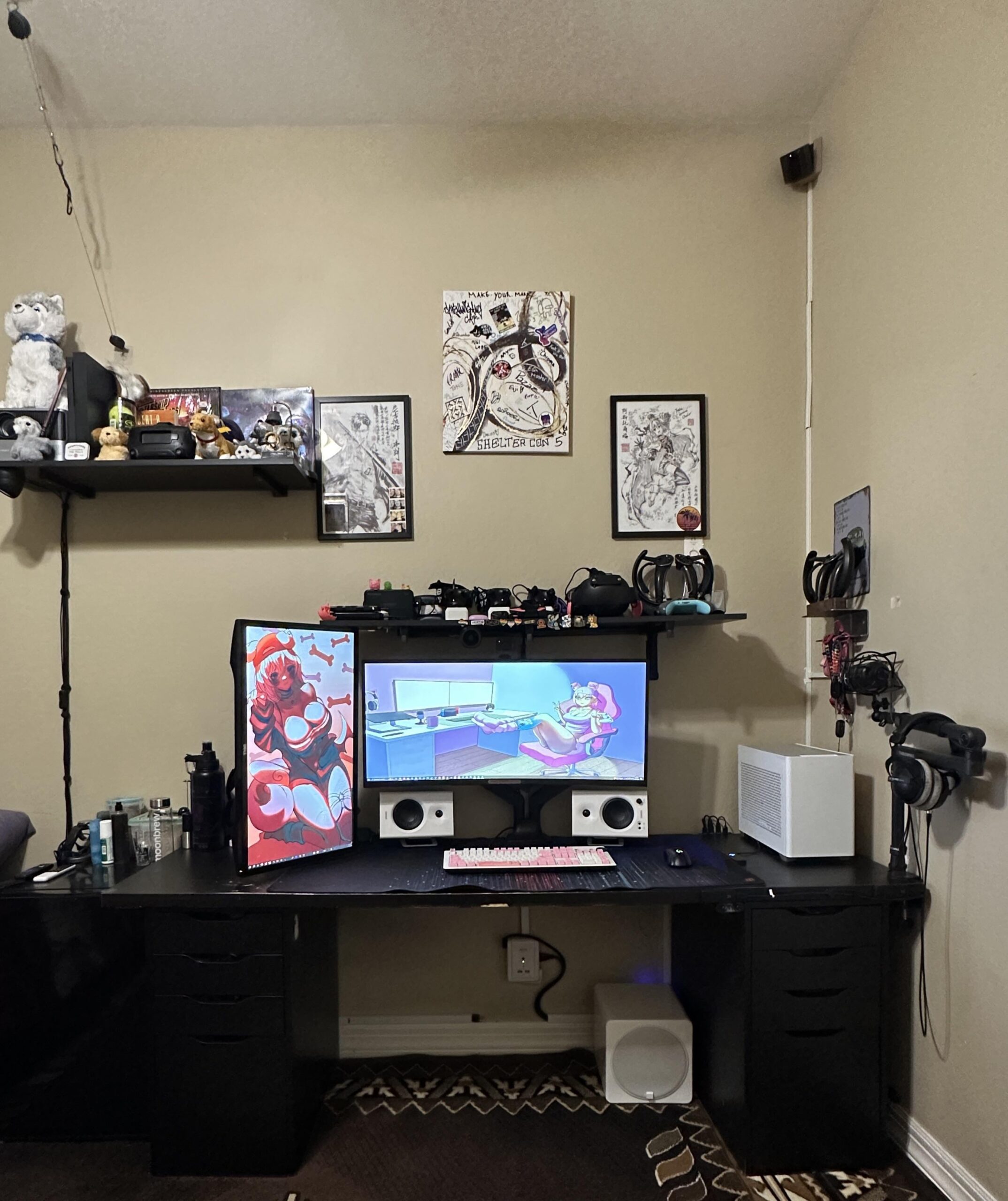 The ever aging battle station The ever aging battle station