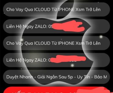 Payday loan shops in Vietnam are offering iCloud account pawning