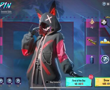 I already have 96 lucky spin coins saved up, how much UC would it cost too get to 200 coins so I can redeem one of them outfits?