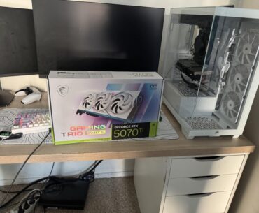 I got a 5070ti !!!