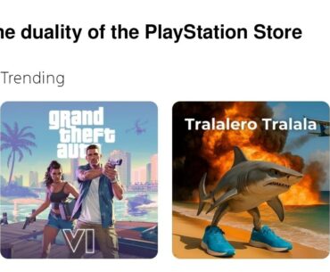 For non Playstation gamers, this is how it is to a PS Store user rn