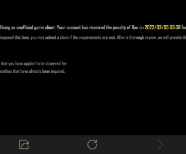 This is the ban I got if anyone jnow how to help me pls