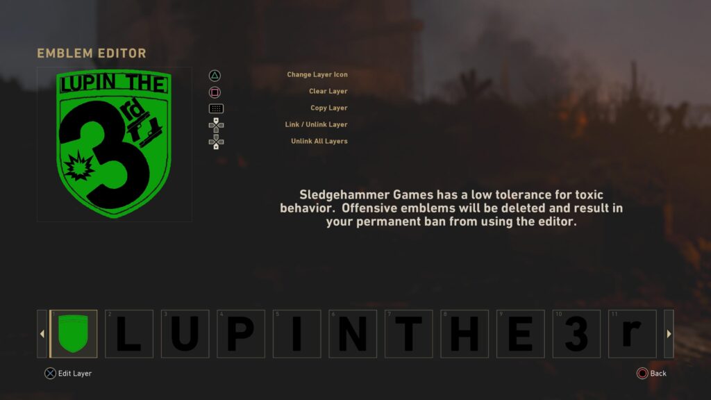 Newest emblem, they have a 50/50 shot to show up but i enjoy making them