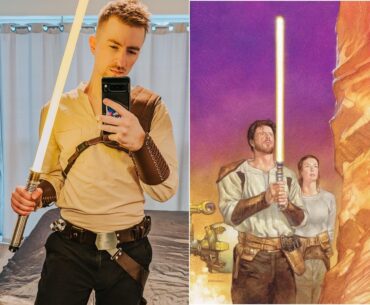 Dressed up as my fav Star Wars video game character for May the 4th