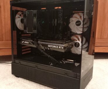 A cheap gaming PC with a 4060ti and 32gb ram! Love this one!
