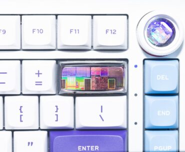 Just made a keycap with a chip inside — think you’ll like it?