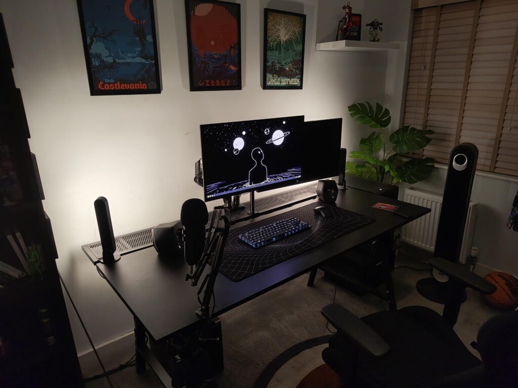 Finally completed my gaming/WFH space