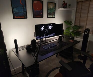 Finally completed my gaming/WFH space