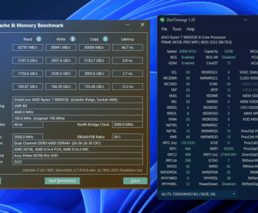 G.SKILL 7200mhz cl34 tuned at 6000mhz cl26