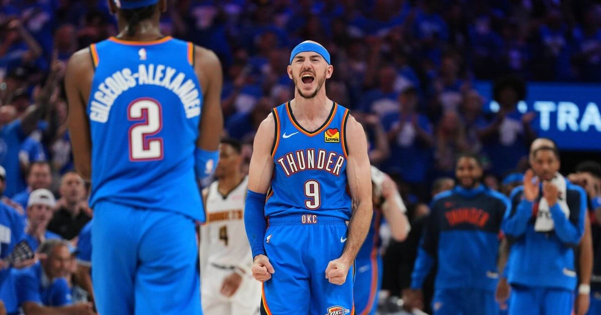 Thunder rout Nuggets in Game 7: Highlights and reaction as Oklahoma City advances in NBA playoffs Thunder rout Nuggets in Game 7: Highlights and reaction as Oklahoma City advances in NBA playoffs