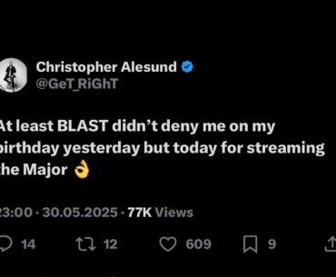GeT_RiGhT denied by Blast from streaming the major