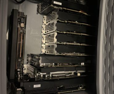 Collecting GPUS is fun.