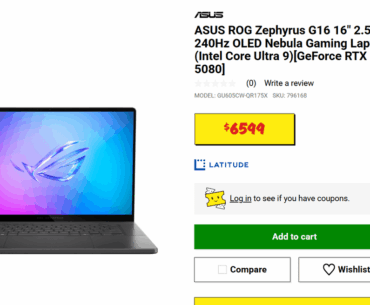 Zephyrus G16 vs HP Omen Max 16