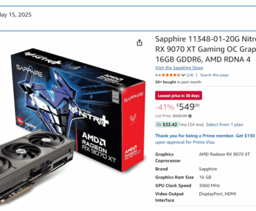 RX 9070 XT at MSRP from Amazon, I Don't Believe It