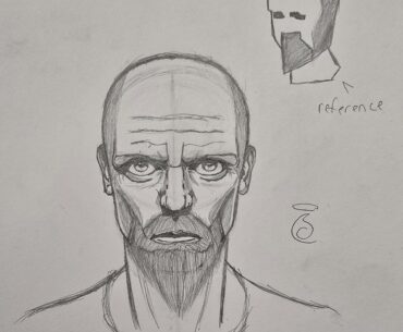I tried to draw the default male from Old School RuneScape