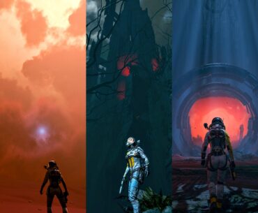 I love Returnal's sci-fi art design