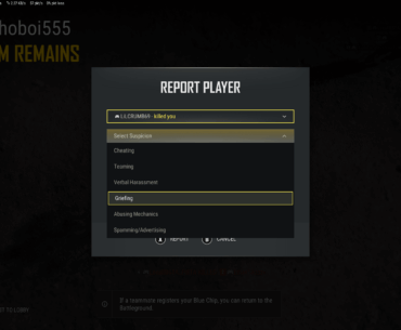 You can't report intentional Teamkill anymore?