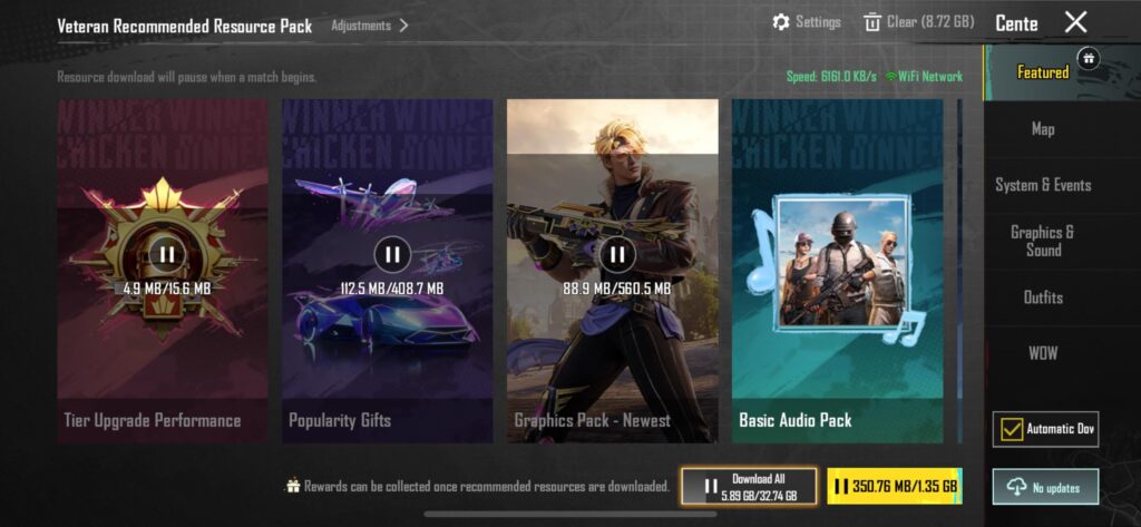 So I leave the screen or the download will stop?