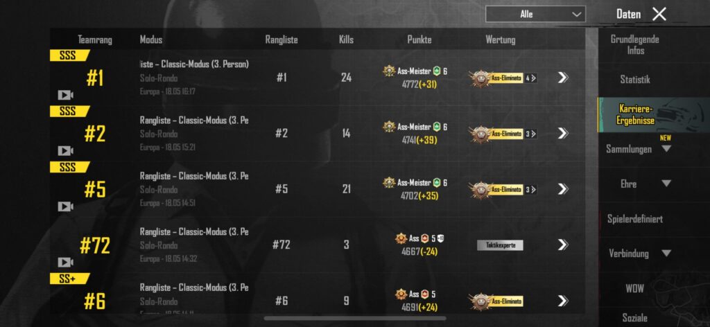 Why did I get less points for a better match?