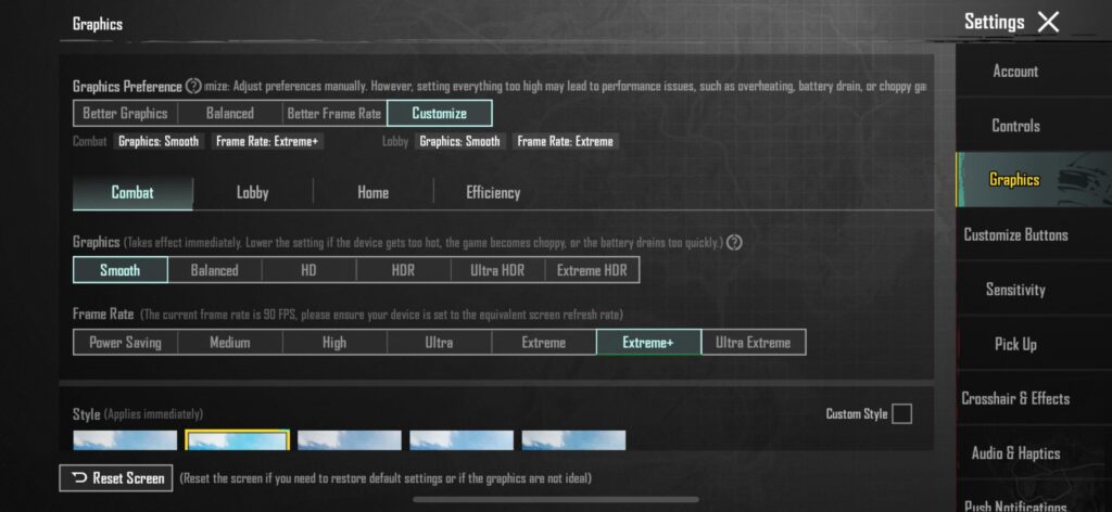 90 fps seems choppy. :((