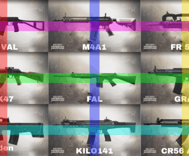 Pick a color, you can only use those ARs for the rest of your life