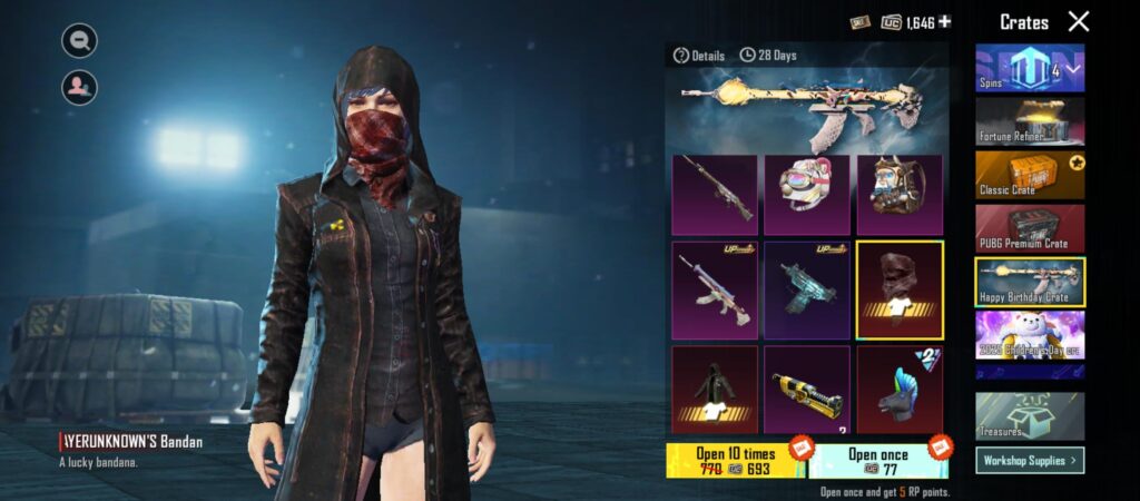 They added the rarest thing in-game in a crate. Bravo devs. This game is cooked. (This is PUBG KR btw)