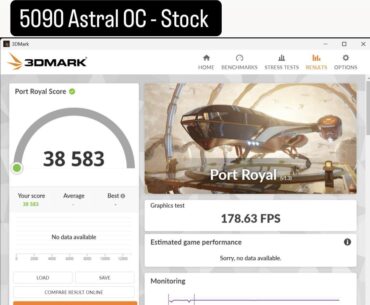 5090 FE Owners - How is this OC result? Compared to my 5090 Astral OC (Stock) was able to get within Margin of Error it seems. +1000 on Memory and +345 on the core. Any tips appreciated!
