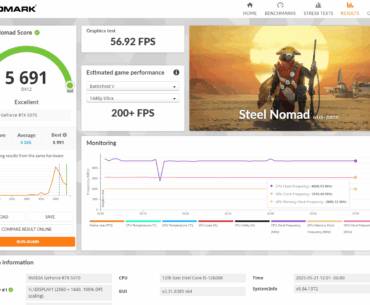 5070 Overclocking Results (Amateur)