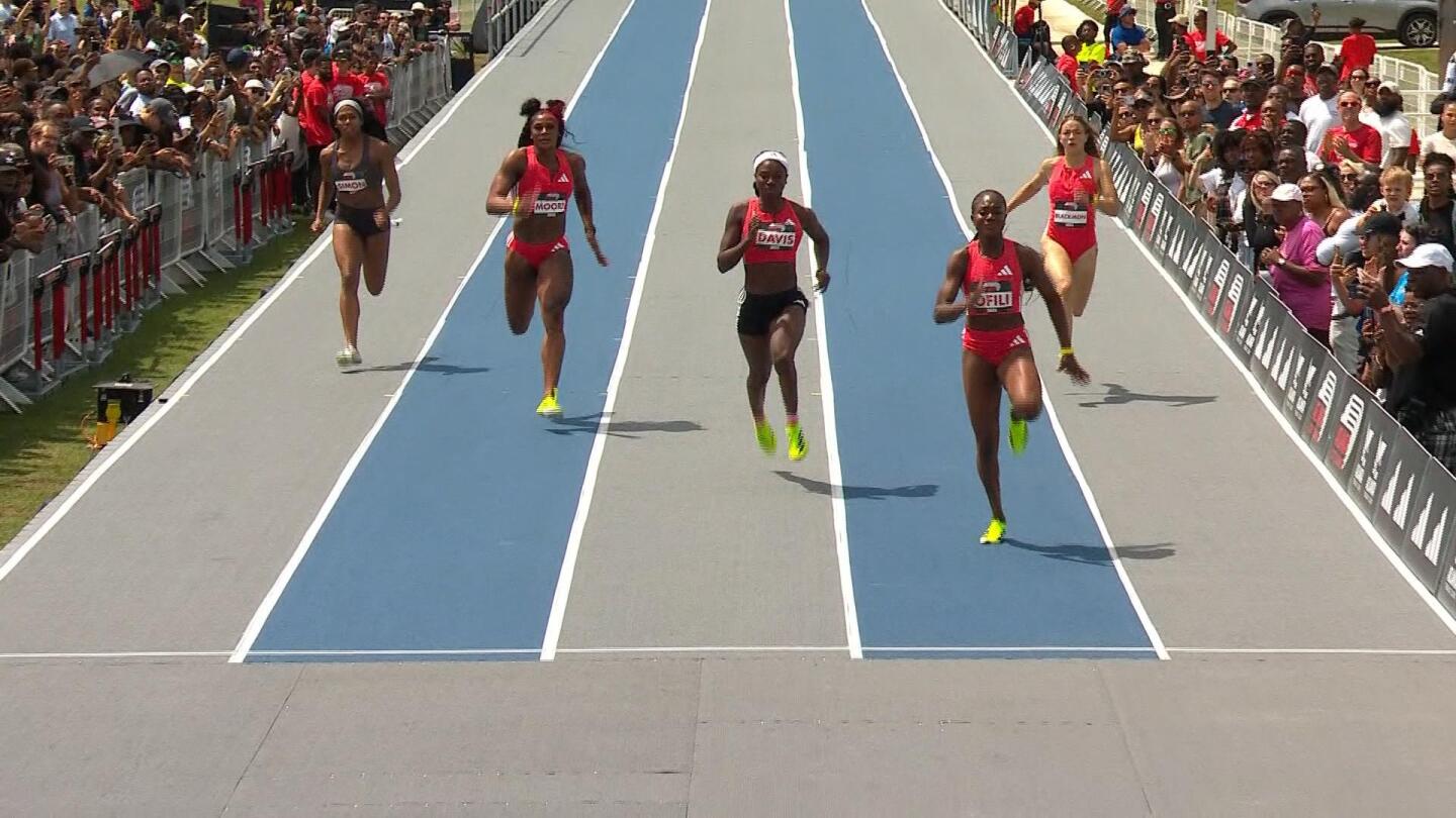 Adidas Atlanta City Games: Favour Ofili runs fastest women’s 150m in history Adidas Atlanta City Games: Favour Ofili runs fastest women's 150m in history