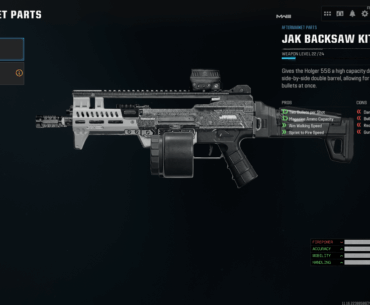 The JAK Backsaw kit for the Holger 556 uses shotgun shells instead of AR ammo? Is this a bug or part of the gun?