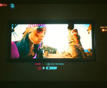 Love when games let you use screenshots as wall art (cyberpunk 2077)