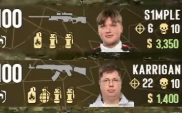 WHAT a performance from Karrigan