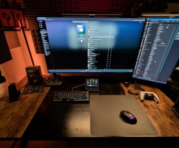 A setup I can finally be proud about.