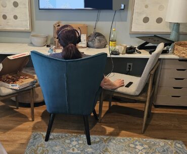 Sometimes "battlestation" is in the DNA... Mom's Mobile Messterpiece