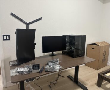 Pc on floor or desk?