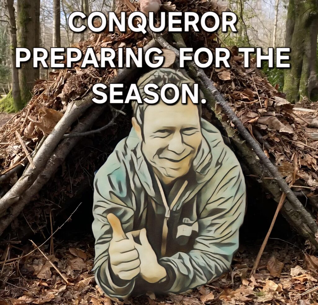 Just a conqueror doing conqueror things...