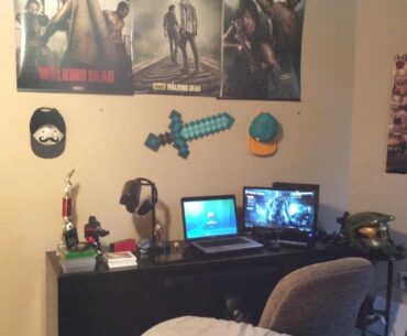 a decade of my gaming setups. 2015-2025. 12-22 years old :)