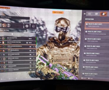 Servers are up but everyone is stuck searching and getting errors. B06 nor warzone working for any of us