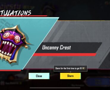 3 Token for 300uc incredible luck