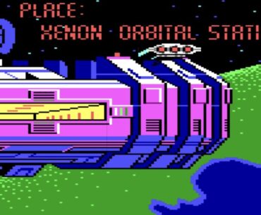 Space Quest II screenshot.