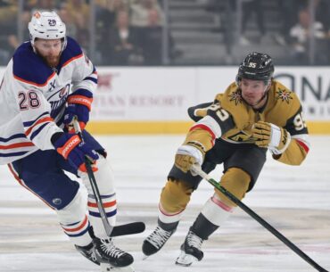 Vegas Falls in Overtime as Edmonton Takes Game 2, 5-4