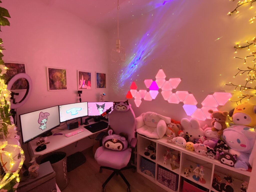 "why do u never wanna leave ur house?" bc this is what my comfy corner looks like