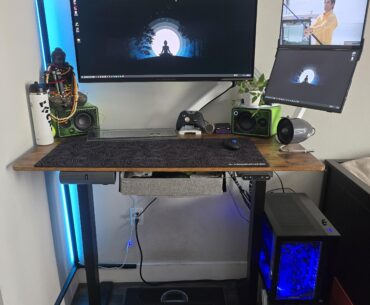 Standing mode during work.