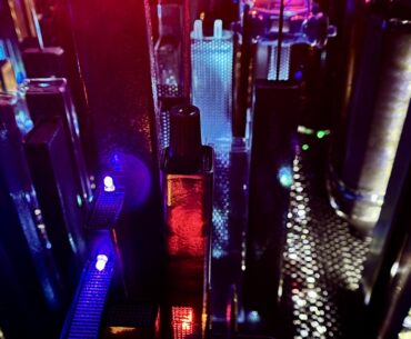 I call this “Spinner Patrolling Dark Alley” (My Unfinished Office Diorama)