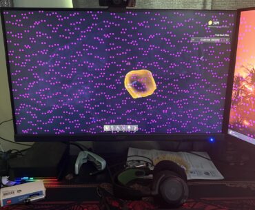 Pink dots over of my monitor