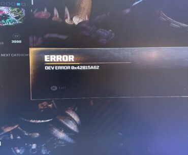 Anybody know what this means? I’m just trying to play zombies man.