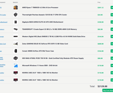 Is this a decent PC build? What types of games can it run smoothly?