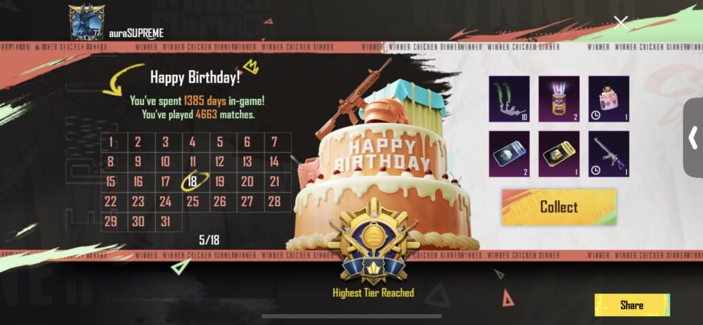 Thank you PUBG!