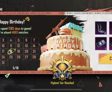 Thank you PUBG!