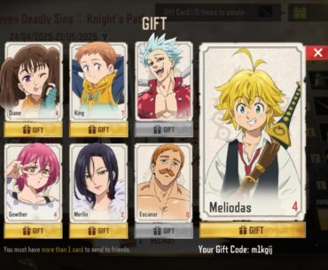 CAN SOMEONE GIFT ME ESCANOR? m1kgij
